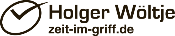 Logo „Holger Wöltje zeit-im-griff.de“ (Experte für Outlook, OneNote & SharePoint).