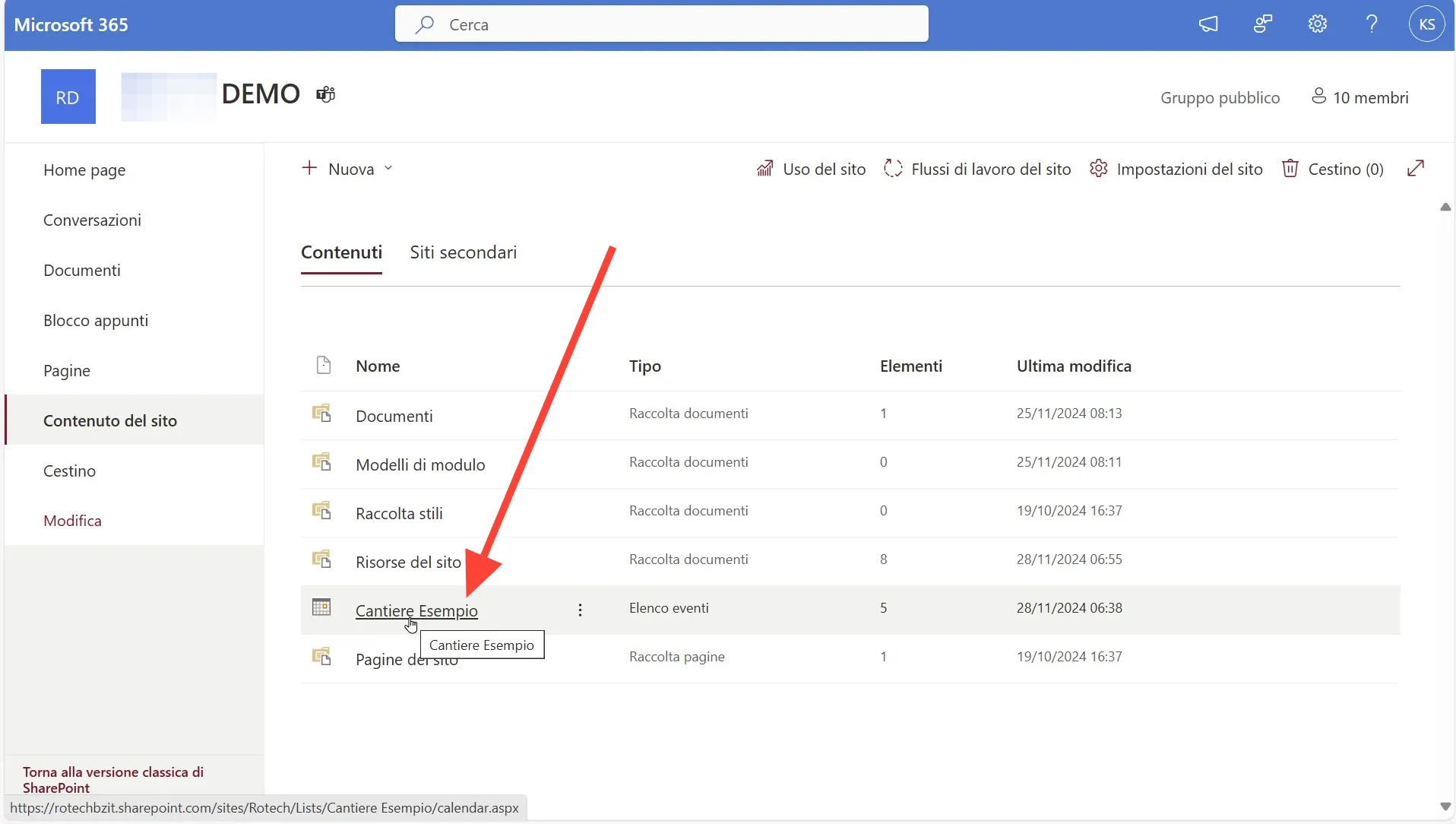 Image03 How to add construction site calendars to your SharePoint site